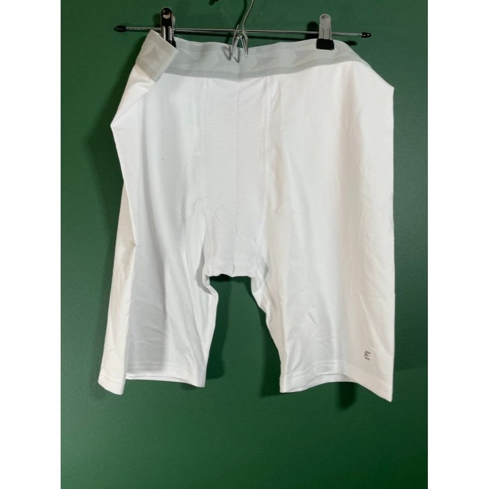 Eastbay 9" Compression Shorts 2.0 - Men's White - Size XXL*New with Tags*